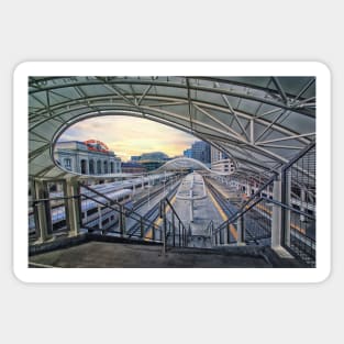 Union Station Sunrise Sticker